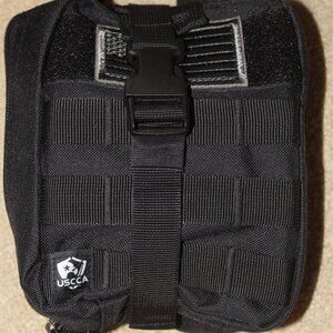 USCCA Black Custom Tactical Survival / First Aid Kit 10 Essential Items NEW